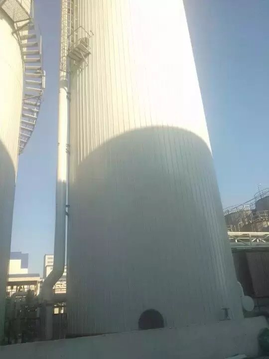 山东大地生产制作各种储罐