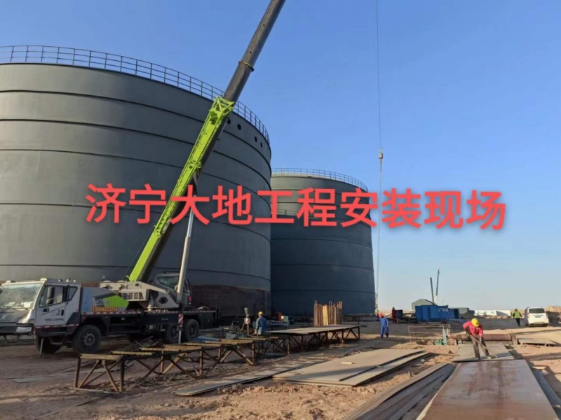大型储油罐现场制作