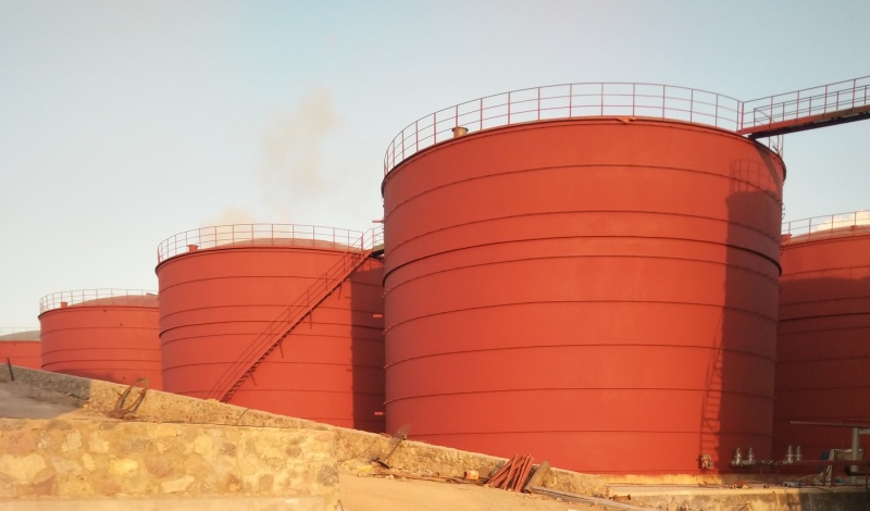 1000m³润滑油储罐